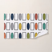 Ovales et rectangles (Serviette à main)