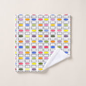 Ovales et Rectangles - Petit Jardin Fleur (Gant de toilette)