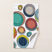 Ovales modernes du milieu du siècle (Serviette à main)