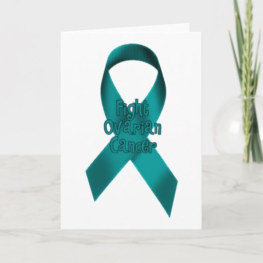 Ovariale Kanker van de strijd Kaart (Voorkant)
