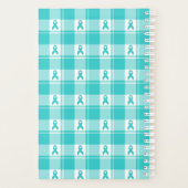 Ovarian Cancer Awareness Plaid Planner, Teal (Dos)