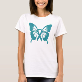 Ovarian Cancer Butterfly t shirt