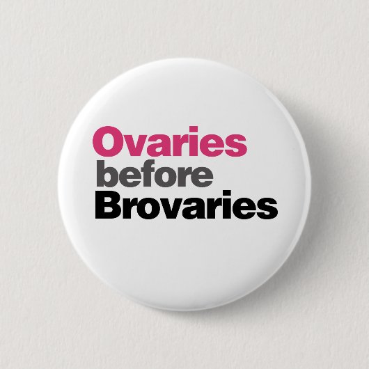 Ovariëteiten vóór Brovaria Ronde Button 5,7 Cm (Voorkant)