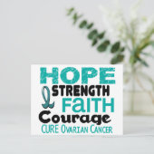 Ovariumcarcinoom HOPE 3 Briefkaart (Staand voorkant)