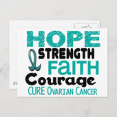 Ovariumcarcinoom HOPE 3 Briefkaart (Voorkant / Achterkant)