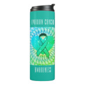 Ovariumcarcinoom Warmtethermische trommel Thermosbeker (Gedraaid links)