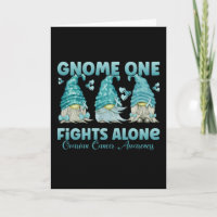 Ovariumkanker Blauwgroen Ribbon Gnome