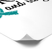 Ovariumkanker Overleving 18 Poster (Hoek)