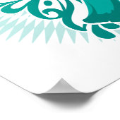 Ovariumkankervlinder 3 poster (Hoek)