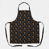 Oven Mitt and Pot Holders Schort (Voorkant)