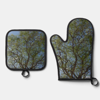 Oven Mitt en Pothouders COOL ECO STIJL Ovenwant & Pannenlap Set