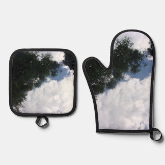 Oven Mitt en Pothouders KEUKEN STIJL DESIGN Ovenwant & Pannenlap Set