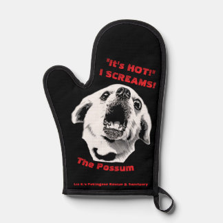 Oven Mitt featuring The Possum Ovenwant