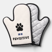 Oven Mitt Only – Durable and Stylish Kitchen Mitt Ovenwant (Voorkant / Achterkant)