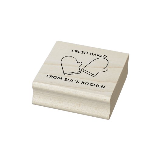 Oven Mitts Art Stamp Rubberstempel (Stempel)