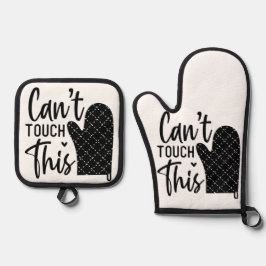 Oven Mitts & Pot Holders Ovenwant & Pannenlap Set