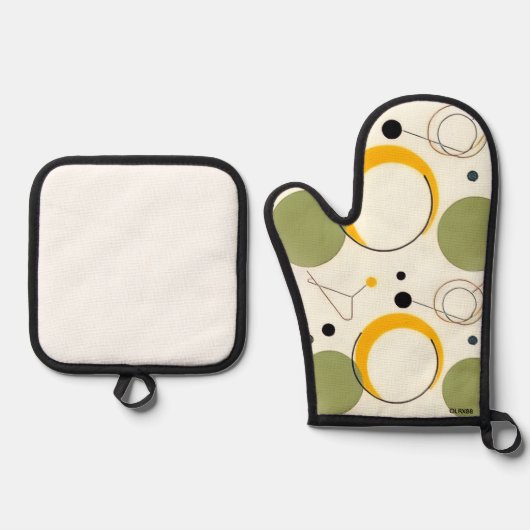 Oven Mitts & Pot Holders Set (Voorkant)