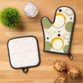 Oven Mitts & Pot Holders Set (Top down)