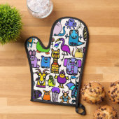 ovenhandschoen ovenwant (Top down)