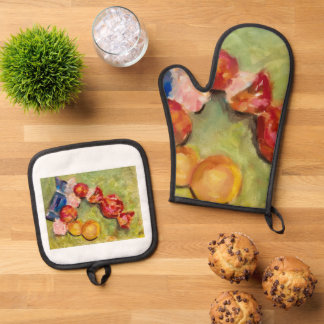Ovenwant en pannenlap set