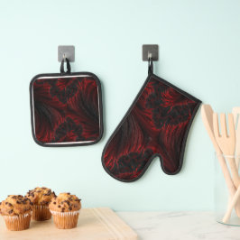 Ovenwant en pannenlappen & pannenlap set