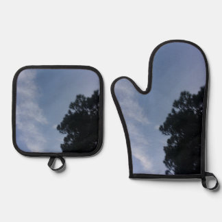 Ovenwanten en pottenhouders ovenwant & pannenlap set