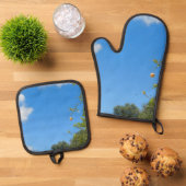 OVENWANTEN &POT HOLDER ECO STYLE DESIGN OVENWANT & PANNENLAP SET (Top down)