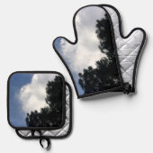 OVENWANTEN &POT HOLDER KOEL ECO STYLE DESIGN OVENWANT & PANNENLAP SET (Voorkant / Achterkant)