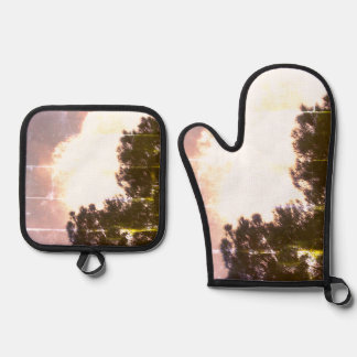 OVENWANTEN &POT HOLDER KOEL ECO STYLE DESIGN OVENWANT & PANNENLAP SET