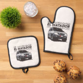 Ovenwanten & Pot Houders Ovenwant & Pannenlap Set (Top down)