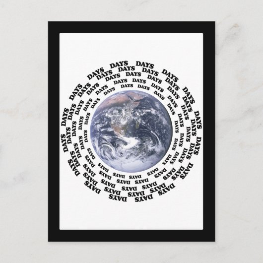 Over 80 dagen over de hele wereld briefkaart (Voorkant)