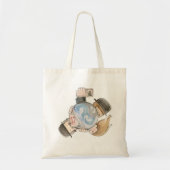 Over 80 dagen over de hele wereld tote bag (Voorkant)