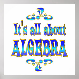 OVER ALGEBRA POSTER