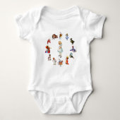 Over Alice in Wonderland Romper (Voorkant)