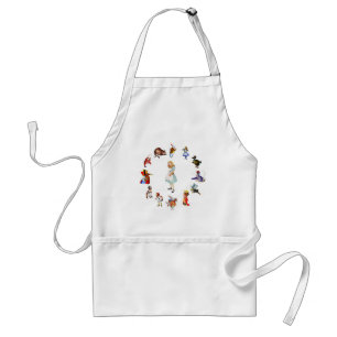 Over Alice in Wonderland Standaard Schort