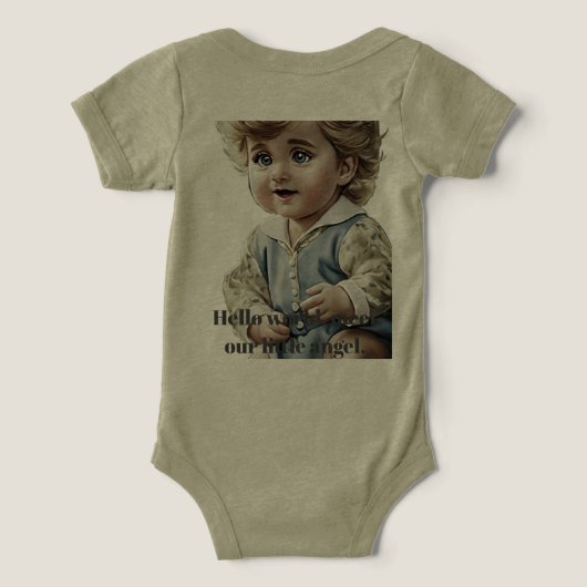 Over Bella+Canvas Infant Tri-blend (Design achterkant)