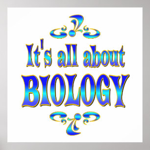 OVER BIOLOGIE POSTER