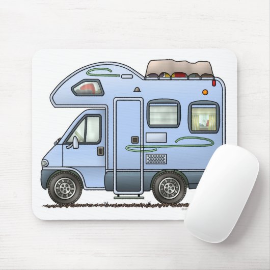 Over Cab Camper RV Mousepad Muismat (Met muis)