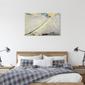 Over Chilkoot Pass Tijdens Gold Rush, Alaska Canvas Afdruk (Insitu (Slaapkamer))