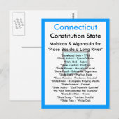 Over Connecticut Briefkaart (Voorkant / Achterkant)