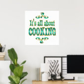 OVER COOKING POSTER (Thuiskantoor)