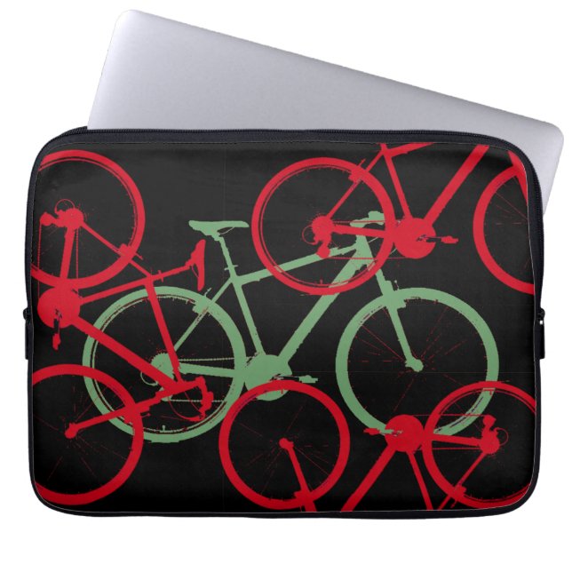 over cyclisme laptop sleeve (Voorkant)