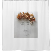 Over dat gezichtshokgordijn douchegordijn (Voorkant)