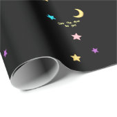 Over de aangepaste tekst Moon en Stars Cadeaupapier (Rol Hoek)