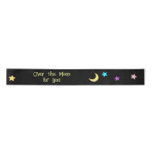 Over de aangepaste tekst Moon en Stars Lint (Voorkant)
