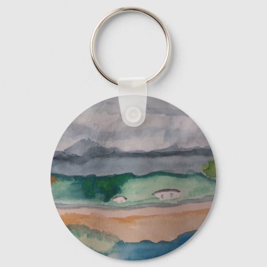 Over de baai sleutelhanger (Voorkant)