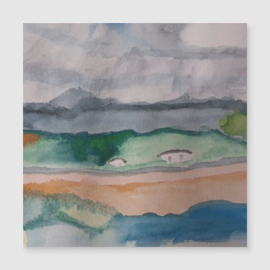 Over de Bay Magnetische Kaart (Voorkant)