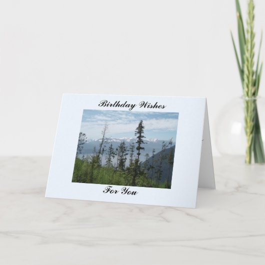 Over de Bergen Kaart (Voorkant)