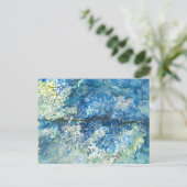 Over de bergen over het Zee Briefkaart (Staand voorkant)