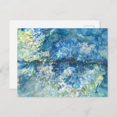 Over de bergen over het Zee Briefkaart (Voorkant / Achterkant)